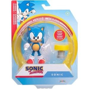 Jakks Pacific Sonic The Hedgehog 4" in figure Wave 10 - Classic Sonic w/ Spring